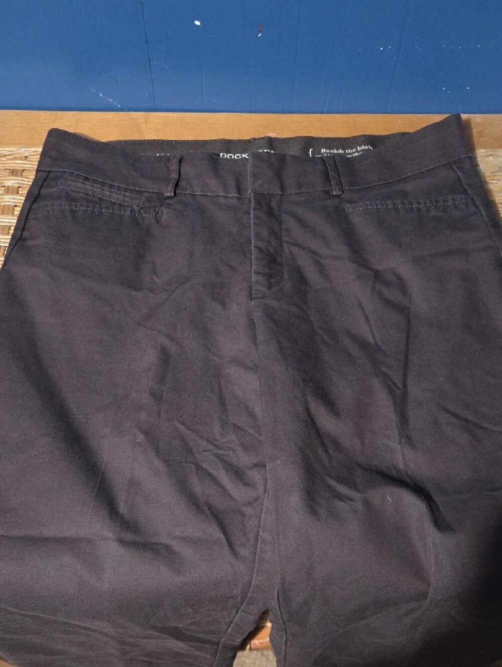 Dockers Women's Navy Chinos - Picture 3 of 5
